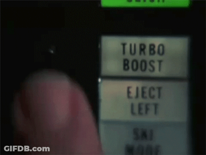 Speed Up Turbo Boost Button GIF