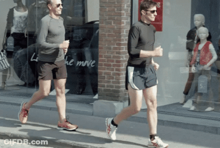 Speed Walking Wauters Vs Waes GIF