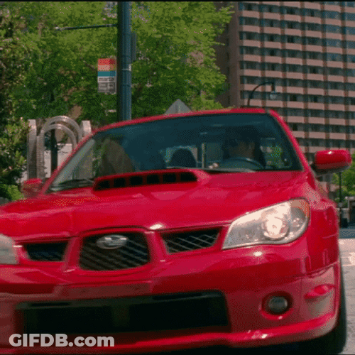 Speeding Car Ansel Elgort Baby Driver Movie GIF