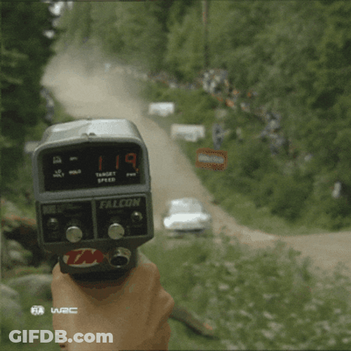 Speedometer Measuring A Speeding Car GIF