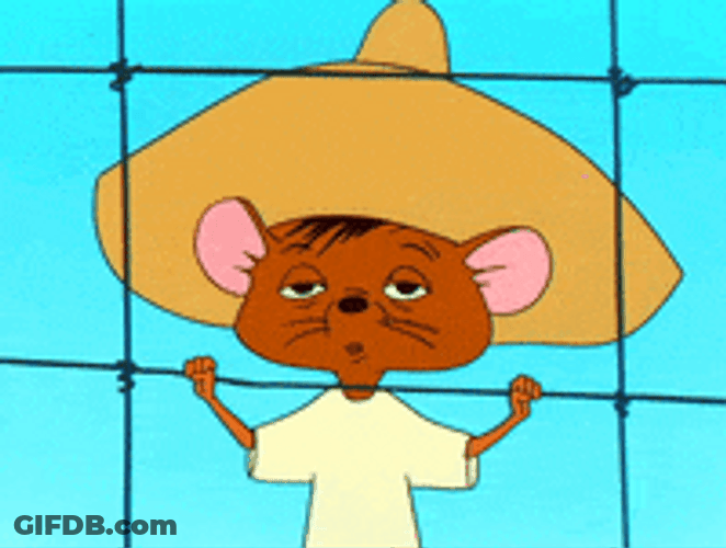 Speedy Gonzales Behind Bars GIF