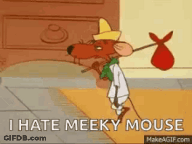 Speedy Gonzales Cousin Slowpoke Rodriguez GIF