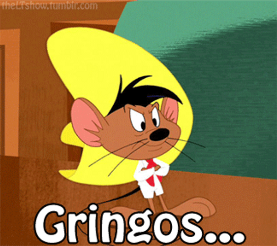 Speedy Gonzales Crossing Arms GIF
