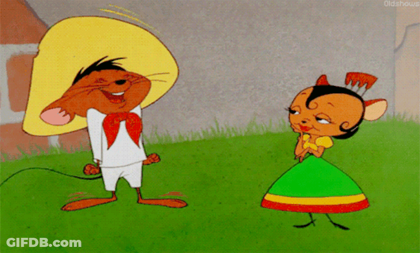 Speedy Gonzales Is In Love GIF
