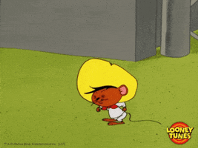Speedy Gonzales Jumping With Joy GIF
