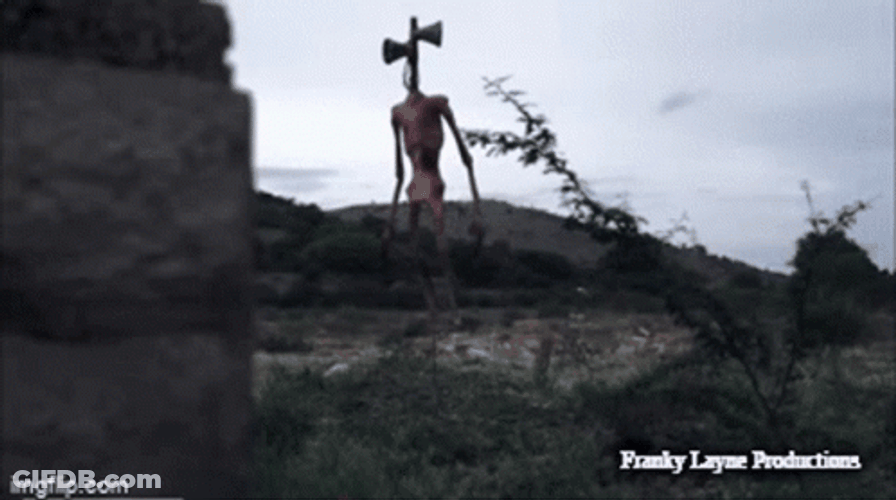 Speedy Running Siren Head GIF