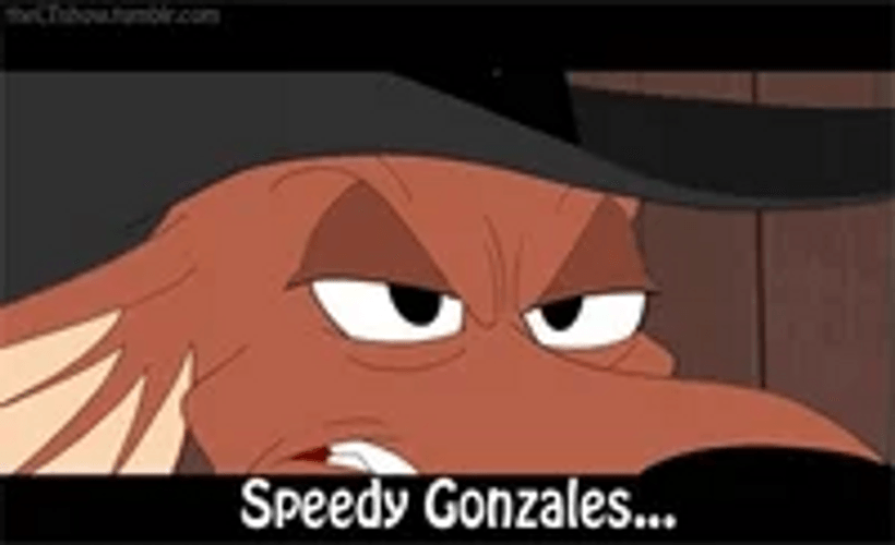 Speedy Slowpoke Rodriguez Dare Suspense Face GIF
