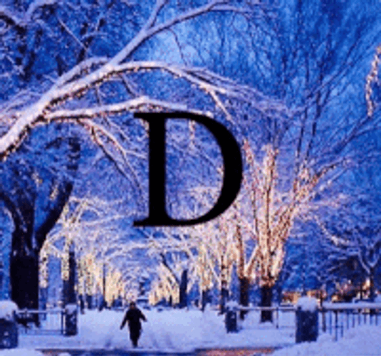 Spelling December Flashing Letters GIF