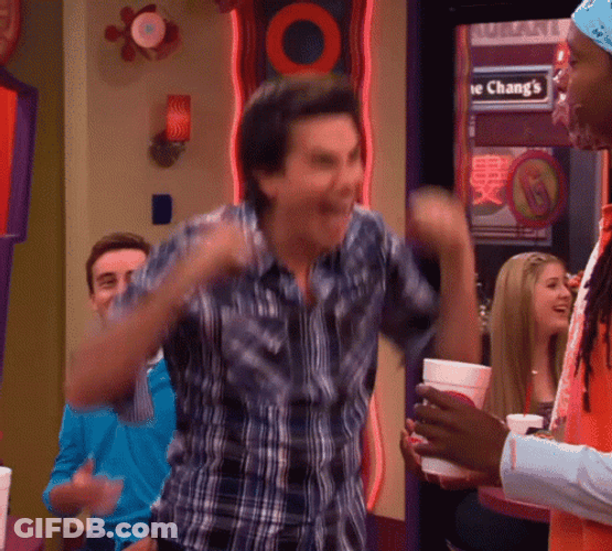 Spencer Icarly Shaking His Body Excited Dance GIF