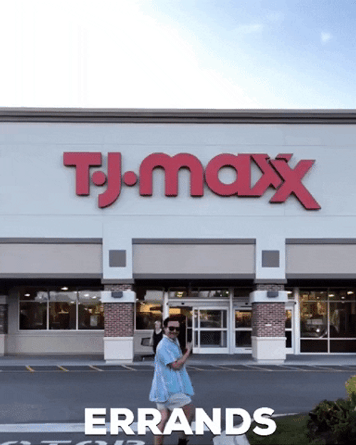Spending Money To T.J.Maxx GIF