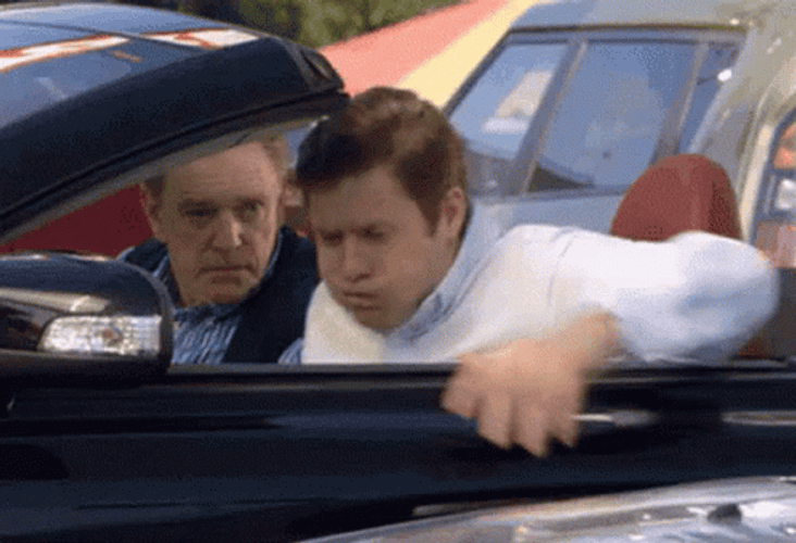 Spew Vomit In Car GIF