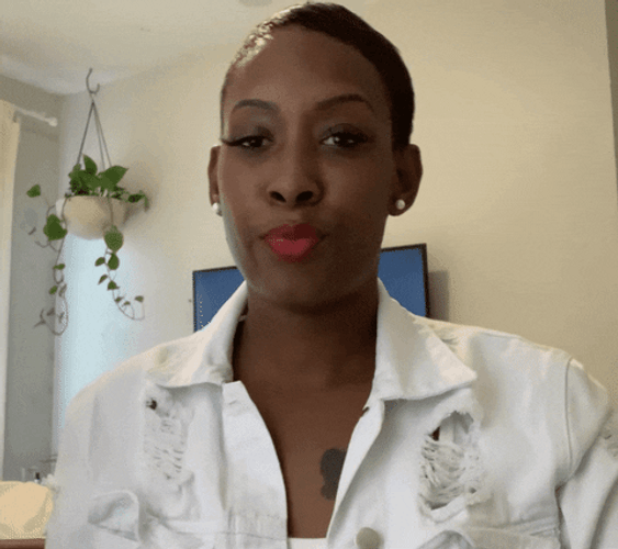 Spicy Black Lady Periodt GIF