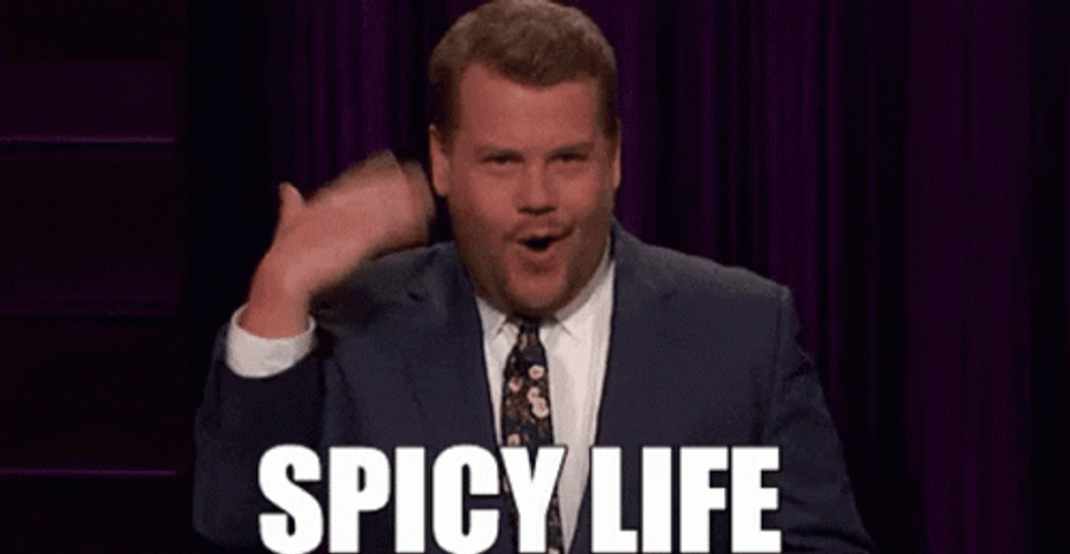 Spicy Life News Gossip James Corden GIF