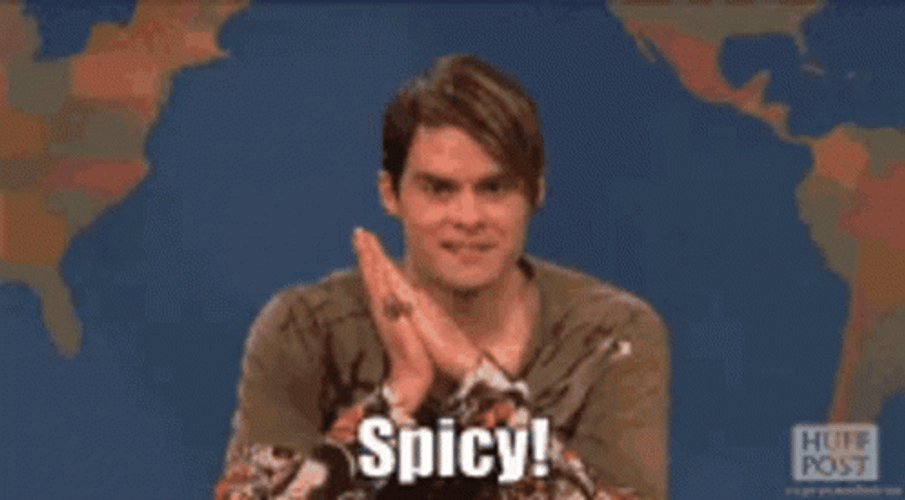 Spicy News SNL Bill Hader GIF