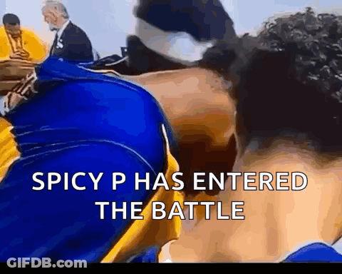 Spicy P Has Entered The Battle With A Blurred Image GIF