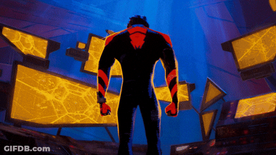 Spider Man 2099 Across The Spider Verse GIF