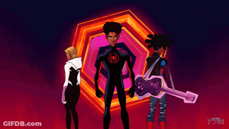 Spider Man 2099 Animator Afro GIF