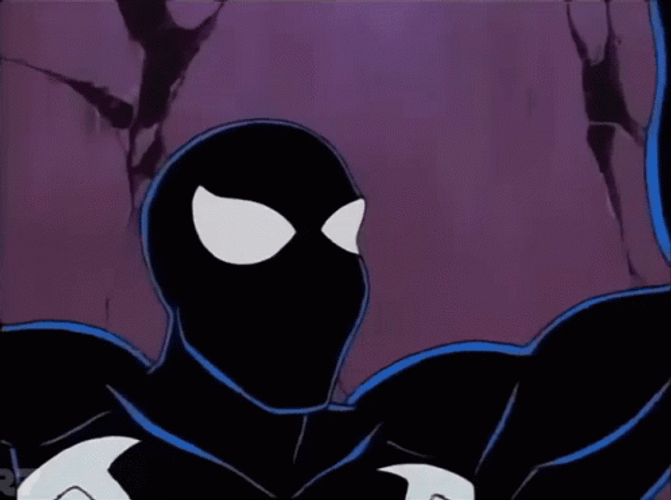 Spider Man Black Suit Cartoons GIF