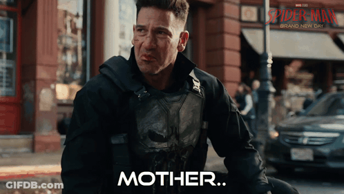 Spider-Man Brand New Day Poster With Punisher Costume GIF