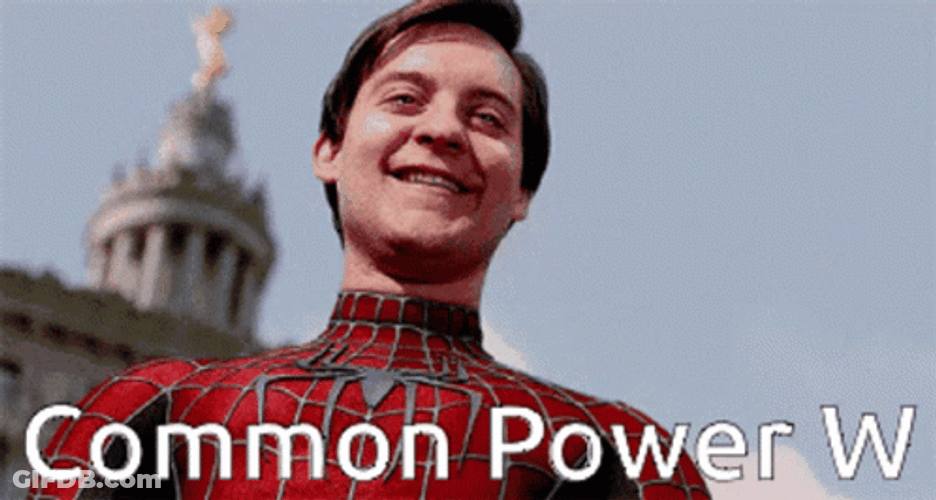 Spider-Man Common Power GIF