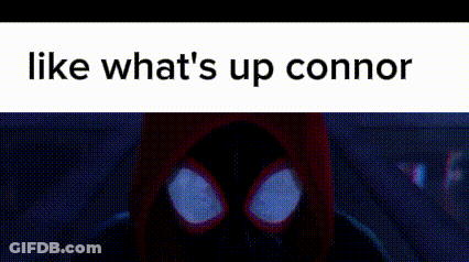 Spider-Man Flying Through City GIF