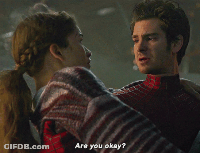 Spider Man No Way Home Are You Okay GIF