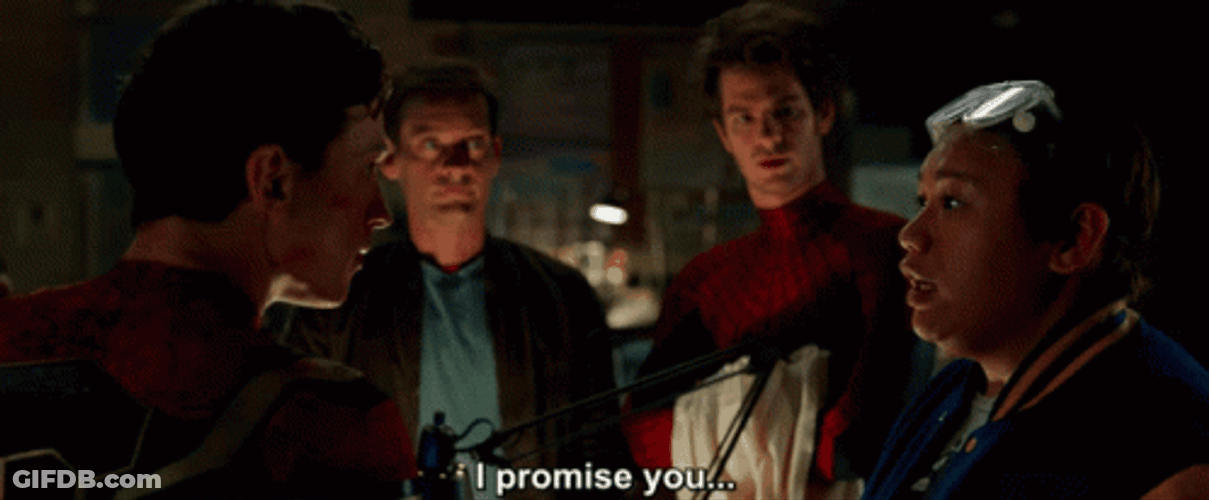 Spider Man No Way Home Ned's Promise GIF