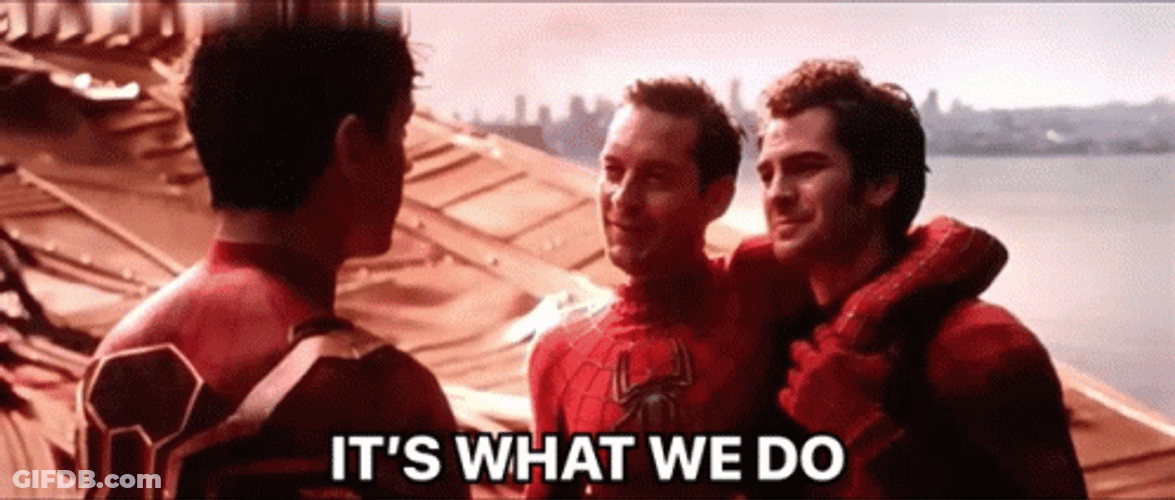 Spider Man No Way Home What We Do GIF