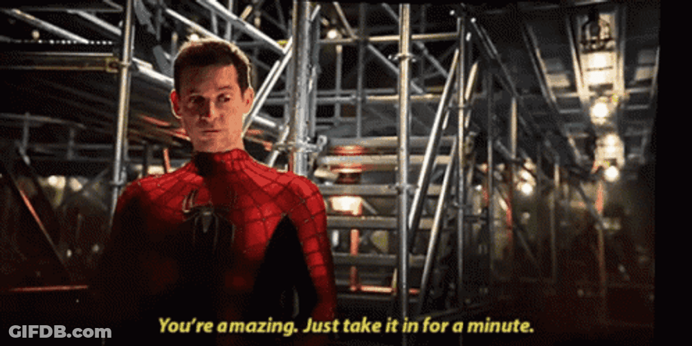 Spider Man No Way Home You're Amazing GIF