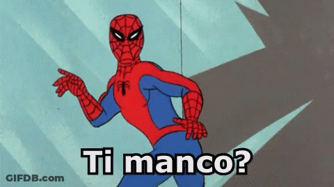 Spider-Man Pointing Ti Manco GIF