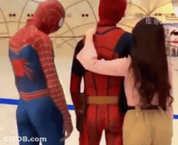 Spider Man Sense Tingling Meme GIF