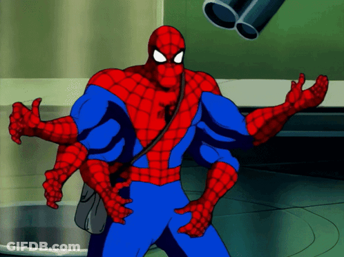 Spider-Man With Multiple Arms GIF