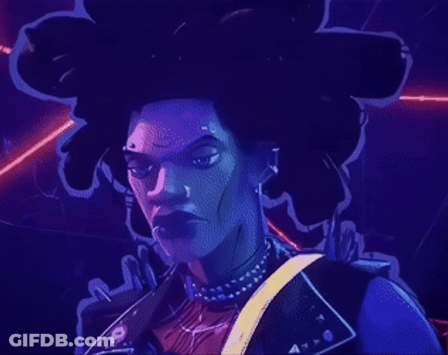 Spider Punk Hobart Brown GIF