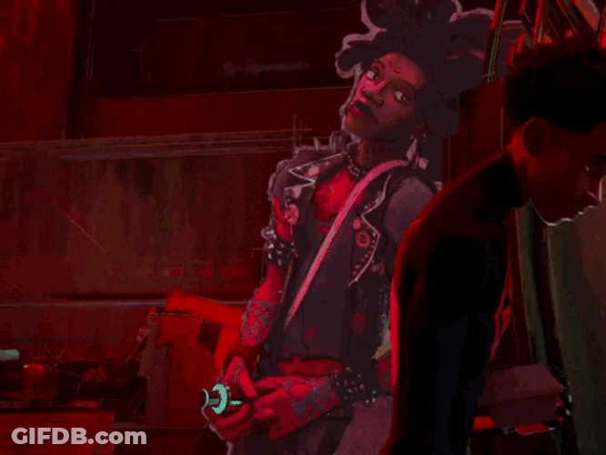 Spider Punk Turn Around GIF
