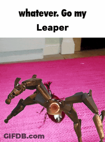 Spider Saying Whatever Go My Leaper GIF