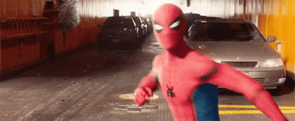 Spider Web Spiderman GIF