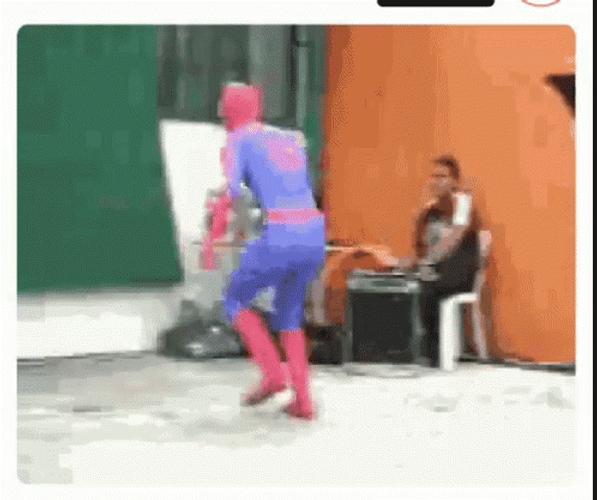 Spiderman Epic Fail Flip GIF