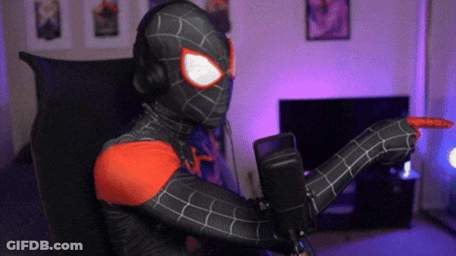 Spiderman Gamer Meme GIF