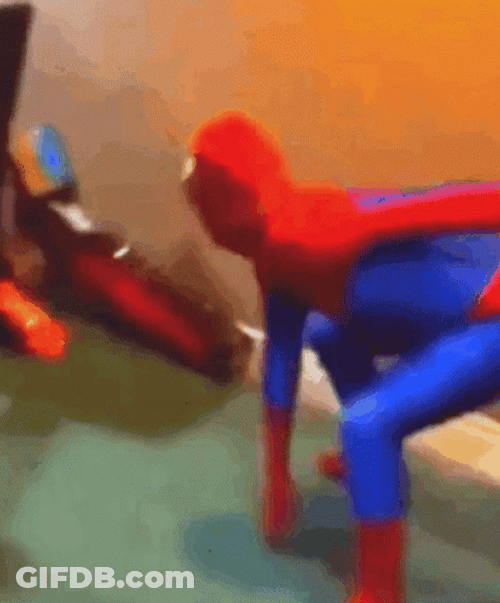 Spiderman Nani Huh GIF