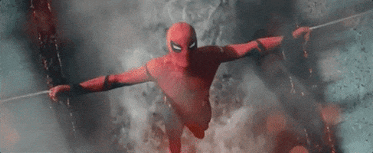 Spiderman Ship Wrecked Scene GIF