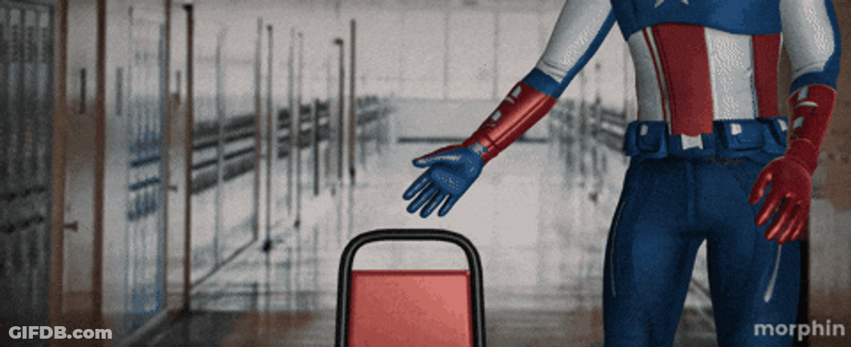 Spiderman Sitting Down Meme GIF