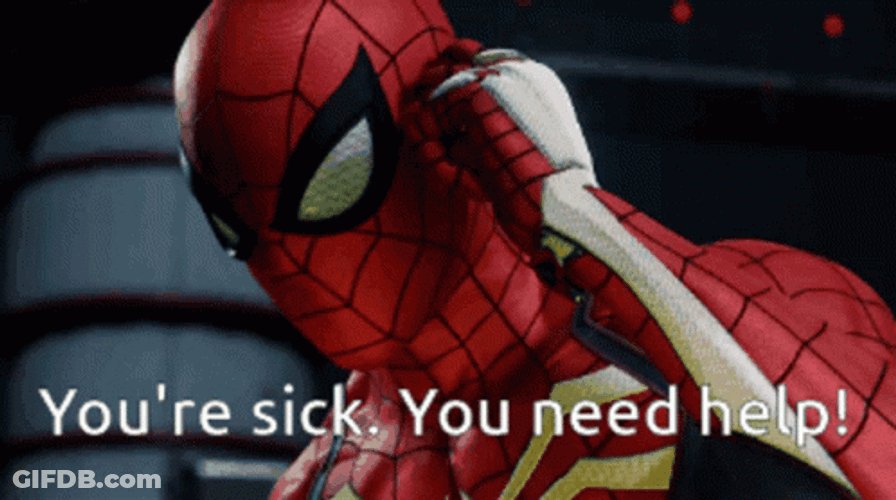 Spiderman Stop Get Some Help GIF