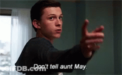 Spiderman Tom Holland GIF