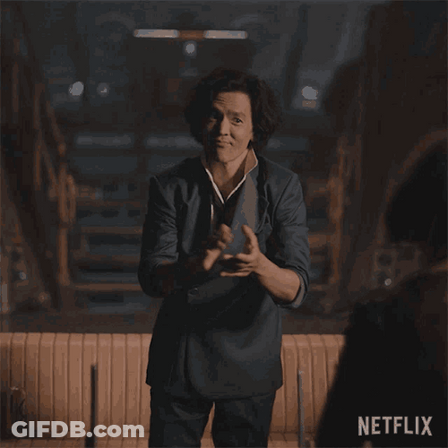 Spike Spiegel Respect GIF