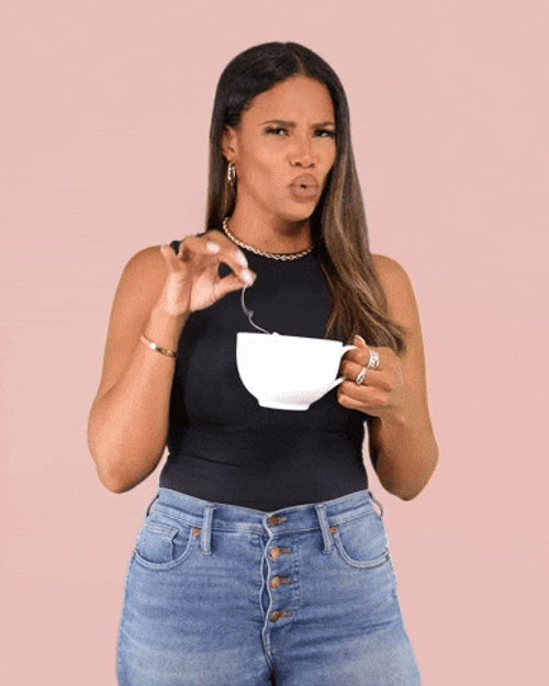 Spill The Hot Tea Of Kamie Crawford GIF
