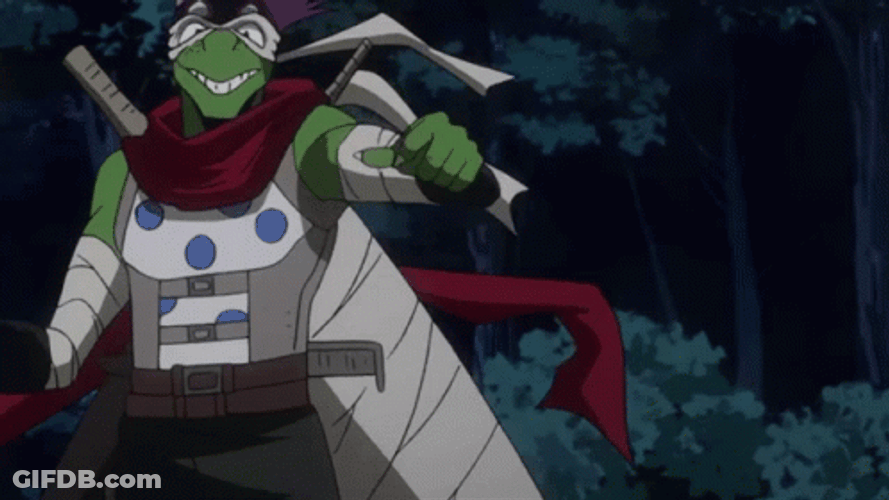 Spinner Is Ready To Fight GIF