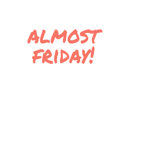 Spinning Almost Friday Digital Design GIF
