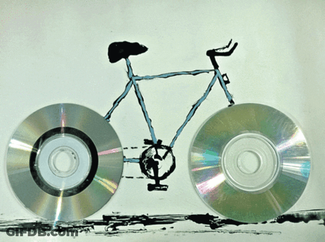 Spinning Animated Vinyl GIF