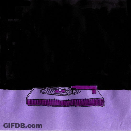 Spinning Animated Vinyls GIF