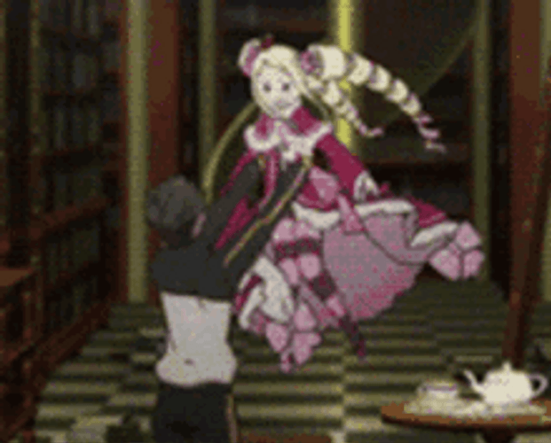Spinning Anime Beatrice Re:Zero GIF
